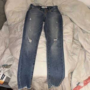 KanCan Sierra High Rise Button Fly Skinny‎ Jeans Size 1/24